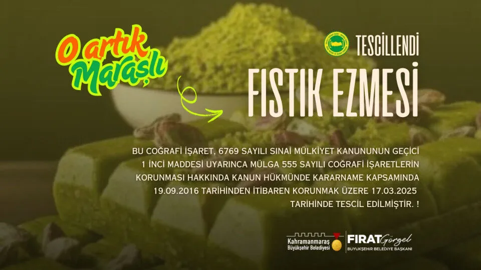 Kahramanmaras Fistik Ezmesi Tescillenmisti Avrupa Tescili Antepe Gitti 2