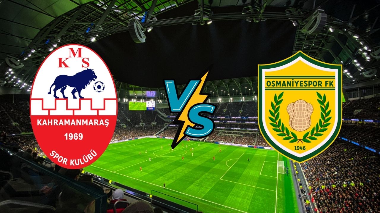 Kahramanmaraşspor Ile Osmaniyespor Karşı Karşıya Gelecek