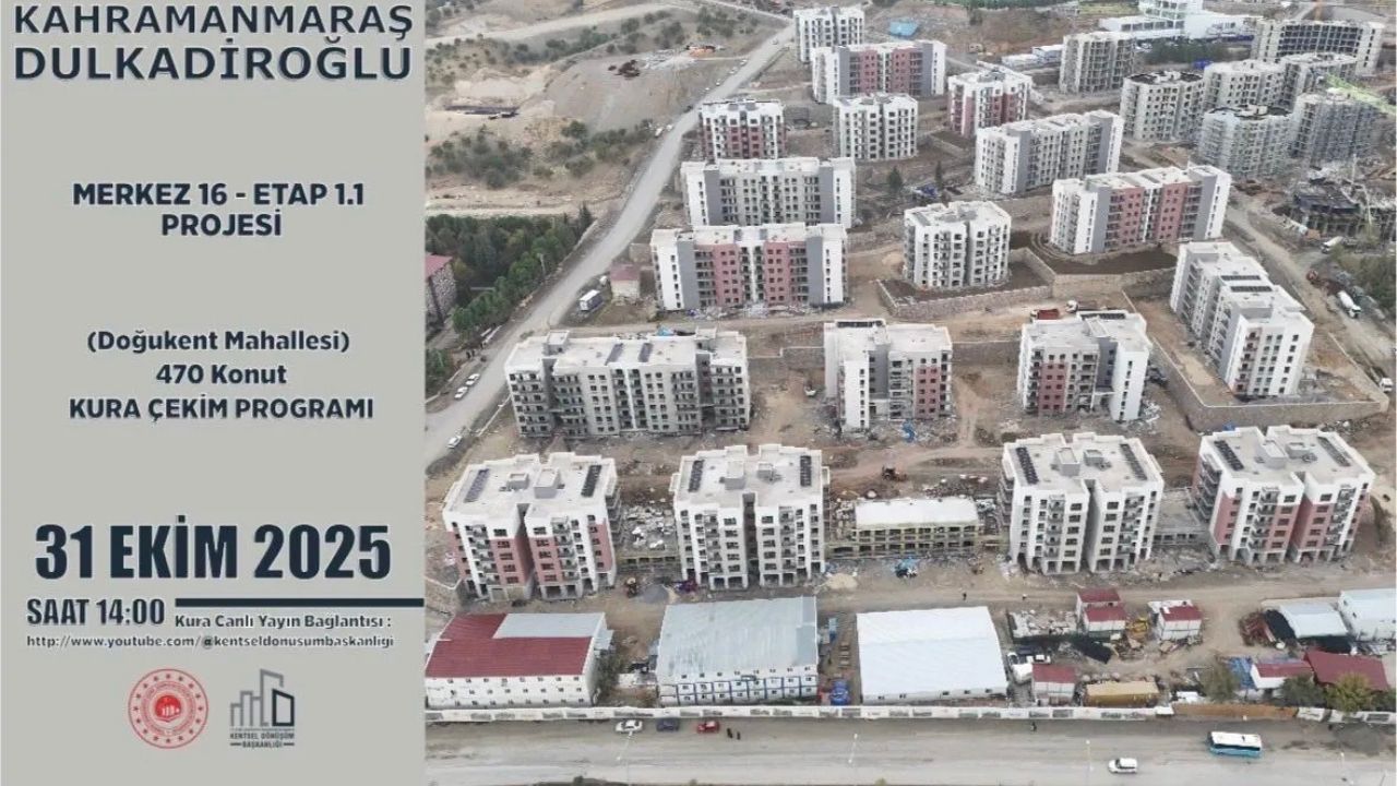 Kahramanmaraş'ta 919 Konut Ve İşyerine Sahip Çıkacaklar Yarın Belli Olacak (1)