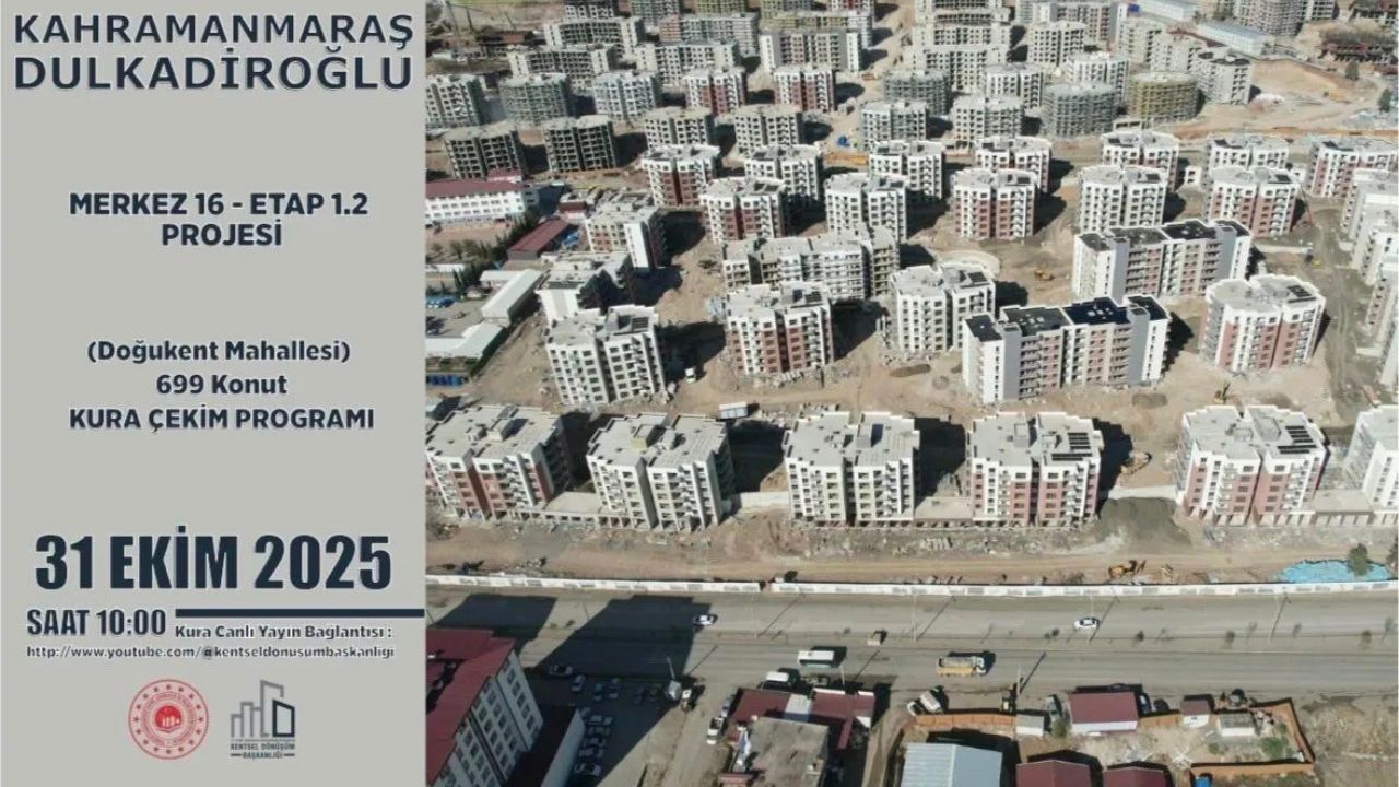 Kahramanmaraş'ta 919 Konut Ve İşyerine Sahip Çıkacaklar Yarın Belli Olacak
