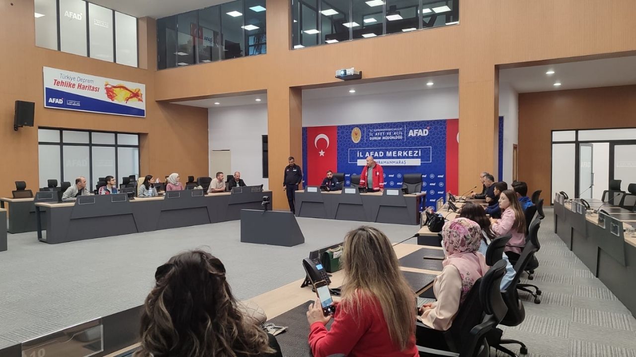 Kahramanmaraş’ta Afad Ve Meb İş Birliğiyle Arama Kurtarma Tatbikatı Yapıldı