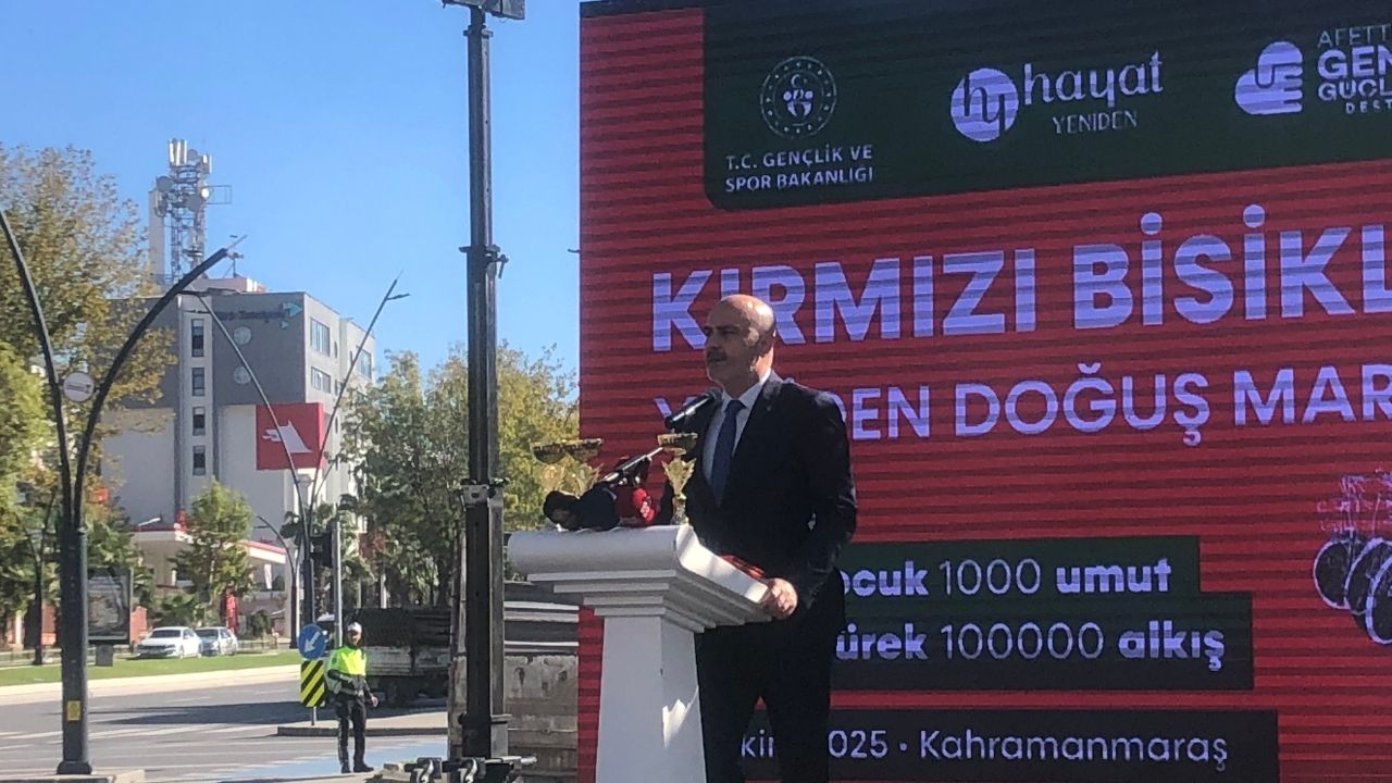 Kahramanmaraş'ta Kırmızı Bisikletler Gençlere Umut Oldu (2)