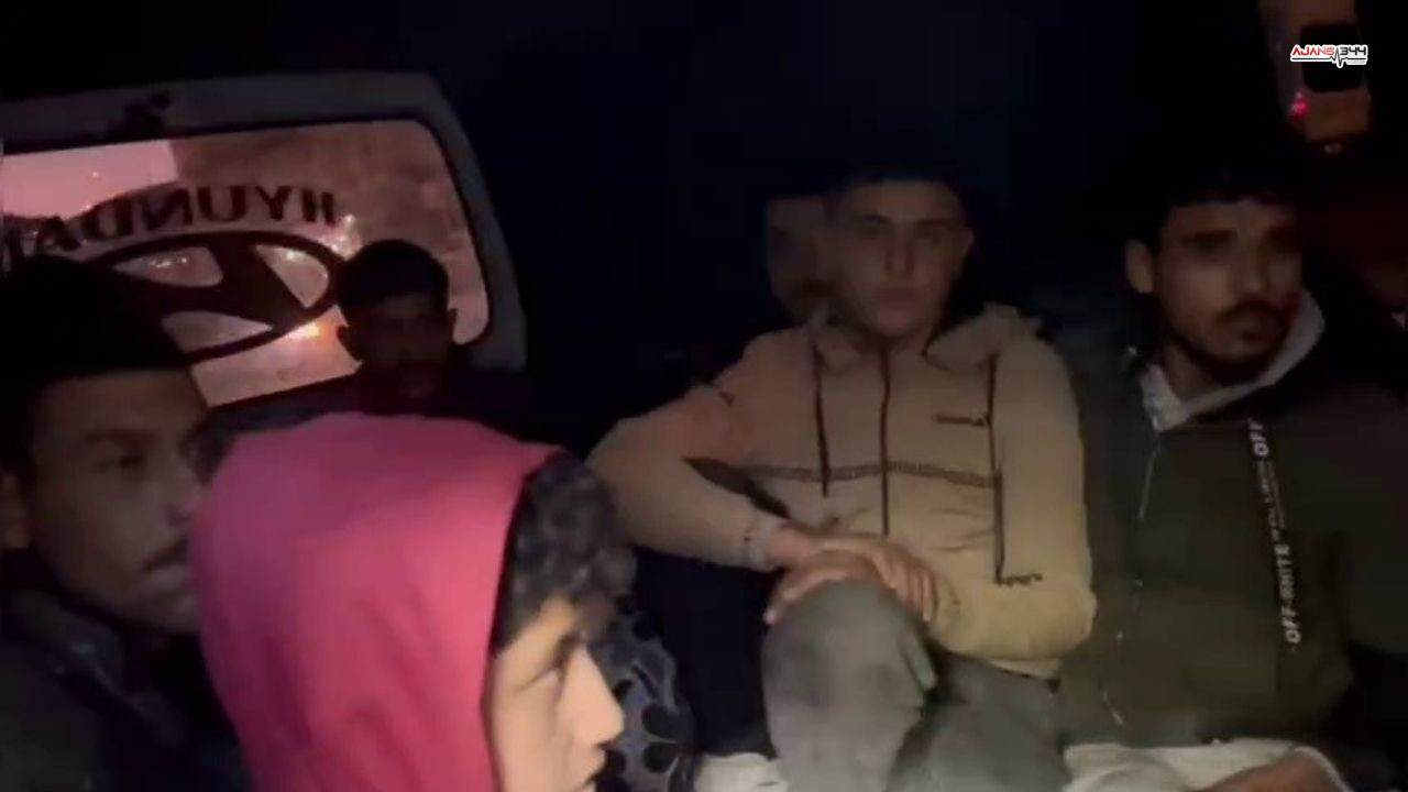Göçmenler Yakalandı Ajasn344