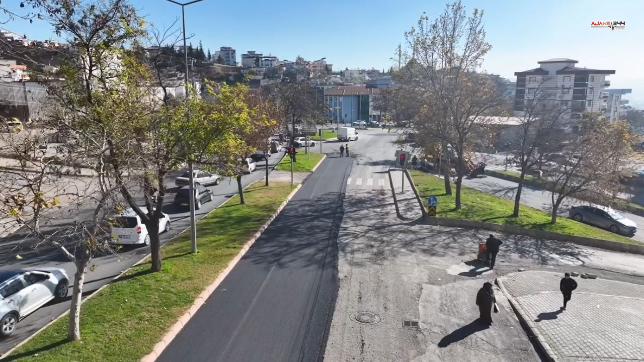 Kahramamras'ta Bastam Asagı Yenilenen Bulvarlar Ajans344