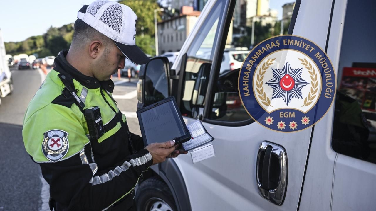 Kahramanmaraş'ta Trafik Denetimlerinde 1133 Sürücüye Ceza Kesildi Ajans344 (1)-1