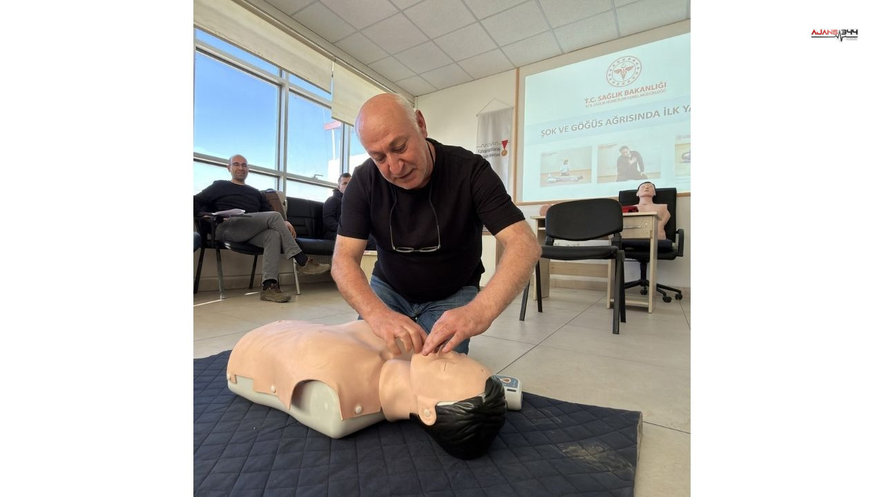 Kaski Personellerine Hayat Kurtaran Eğitim Verildi Ajans344 (2)