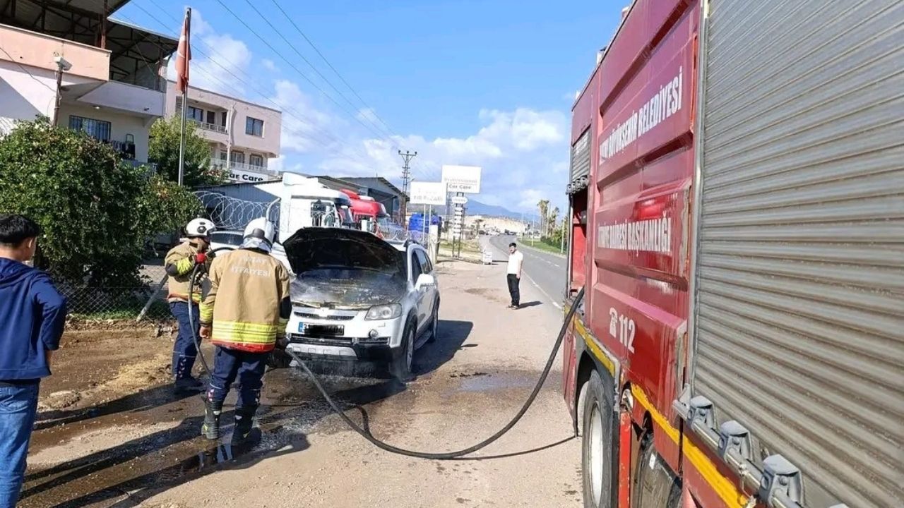 Korkutan Anlar Cipin Motoru Seyir Halindeyken Yanmaya Başladıajnas344 (1)