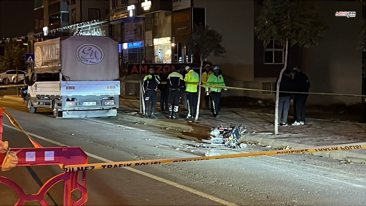 Polisten Kaçan Motosiklet Kaza Yaptı Ajans344 (1)