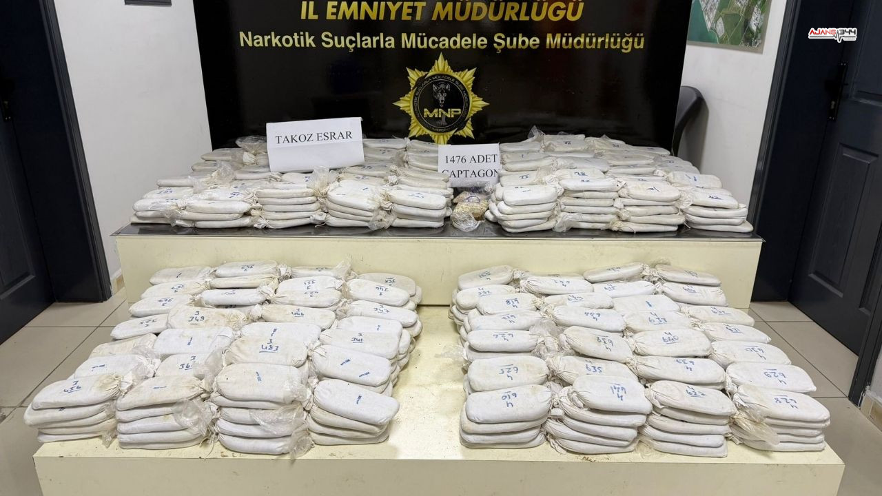 33 Milyon Esrar Ele Geçirildi Ajans344 (2)