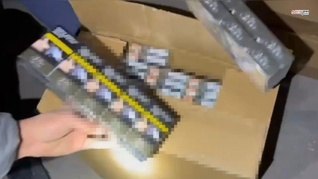 89 Bin Kaçak Sigara Yakalandı Ajans344 (1)