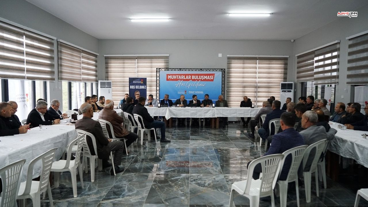 Andırın'da Sorunlar Masaya Yatırıldı; Çözüm Yolları Arandı (1)