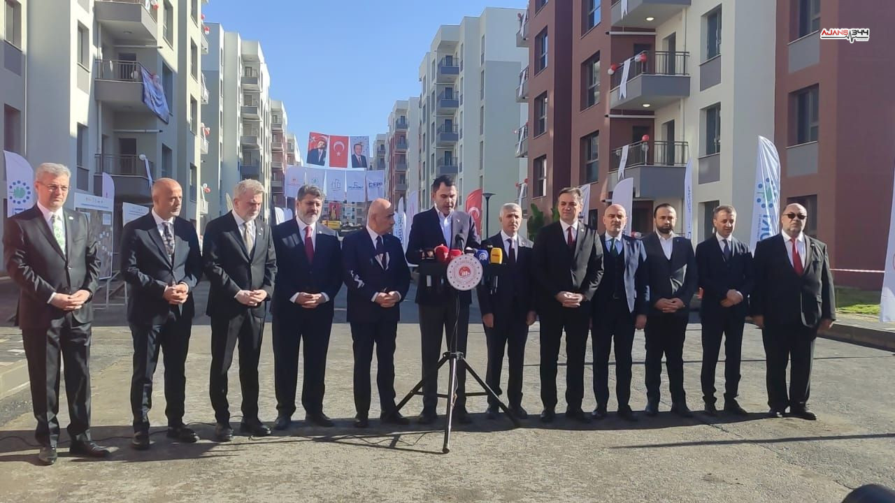 Bakan Kurum Geldi Ajans344