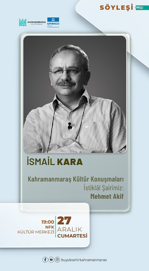 Edebiyatın Şehrinde “İstiklal Şairi” Konuşulacak-1