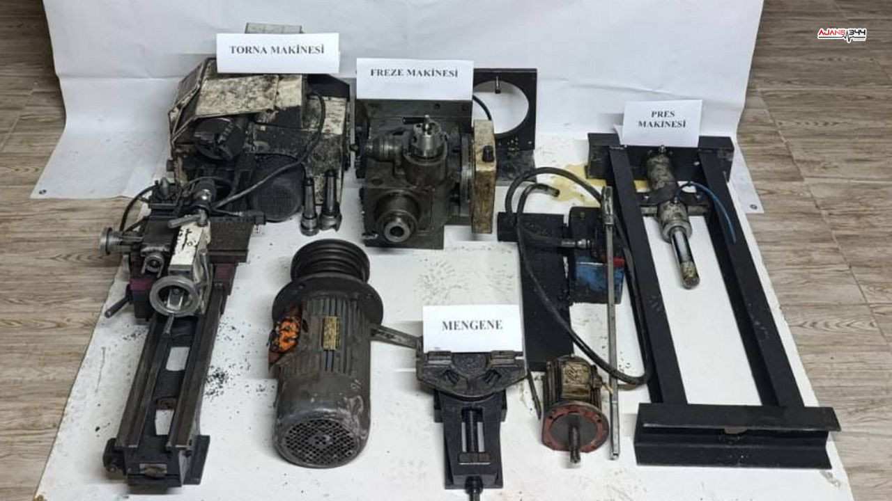 Evini Silah Atolyösine Dönüstüren Sahıslar Yakalandı Ajans344 (1)