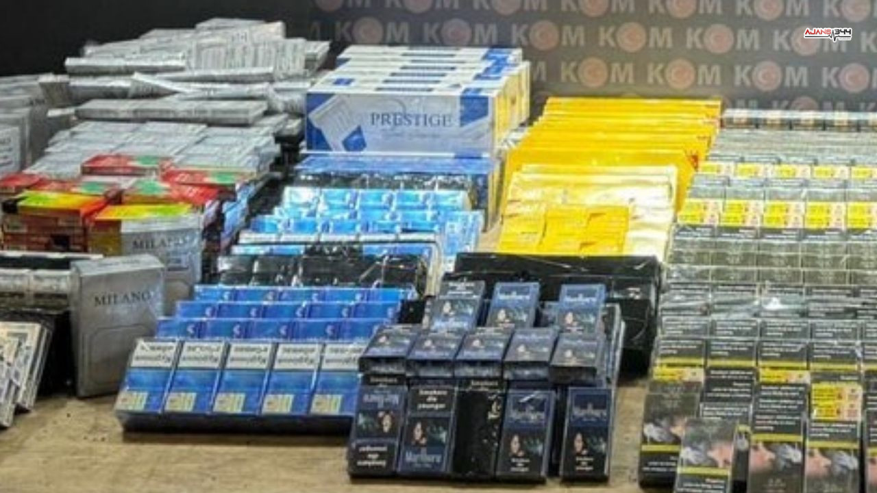 Kaçak Sigara Ticareti Çökertildi Ajans344 (2)