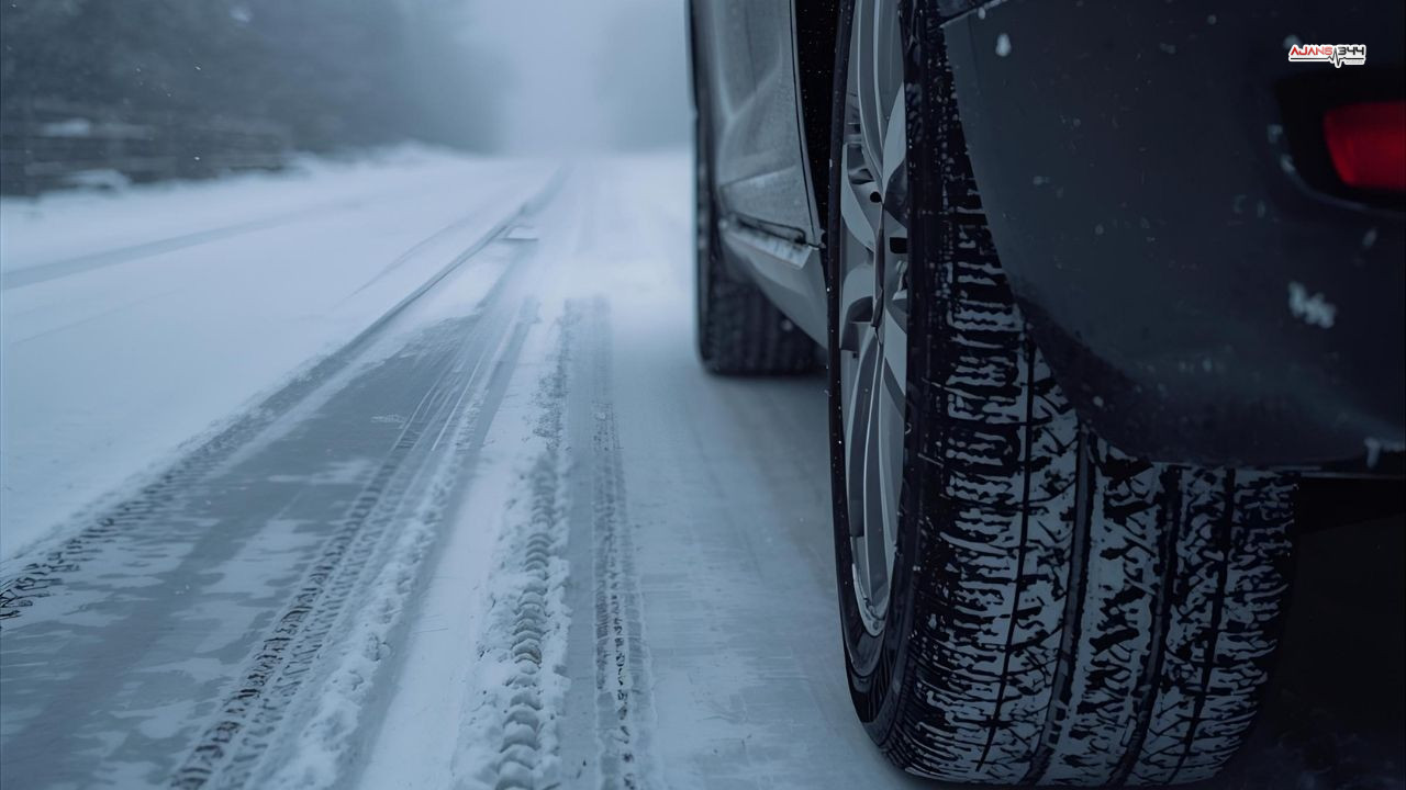 Kahramanmaraş Emniyetinden Sürücülere Kış Lastiği Hatırlatması (5)