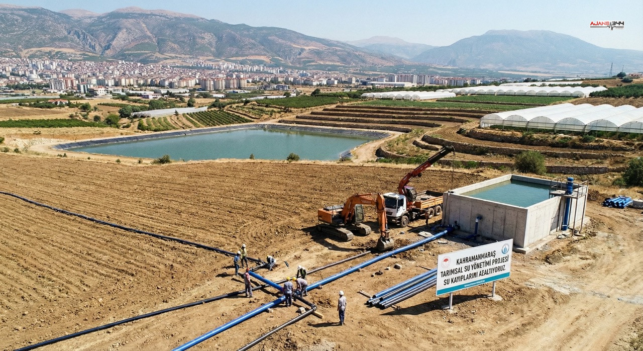 Kahramanmaraş'ta 30 Milyon Tl’lik Projeyle Tarımsal Su Verimliliği Artırılacak