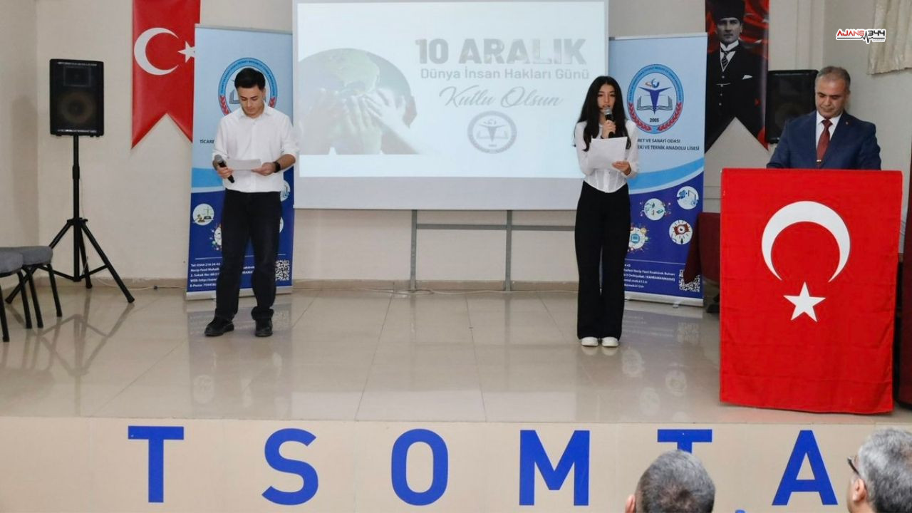 Kahramanmaraş'ta İnsan Hakları Programı Düzenlendi Ajans344 (1)