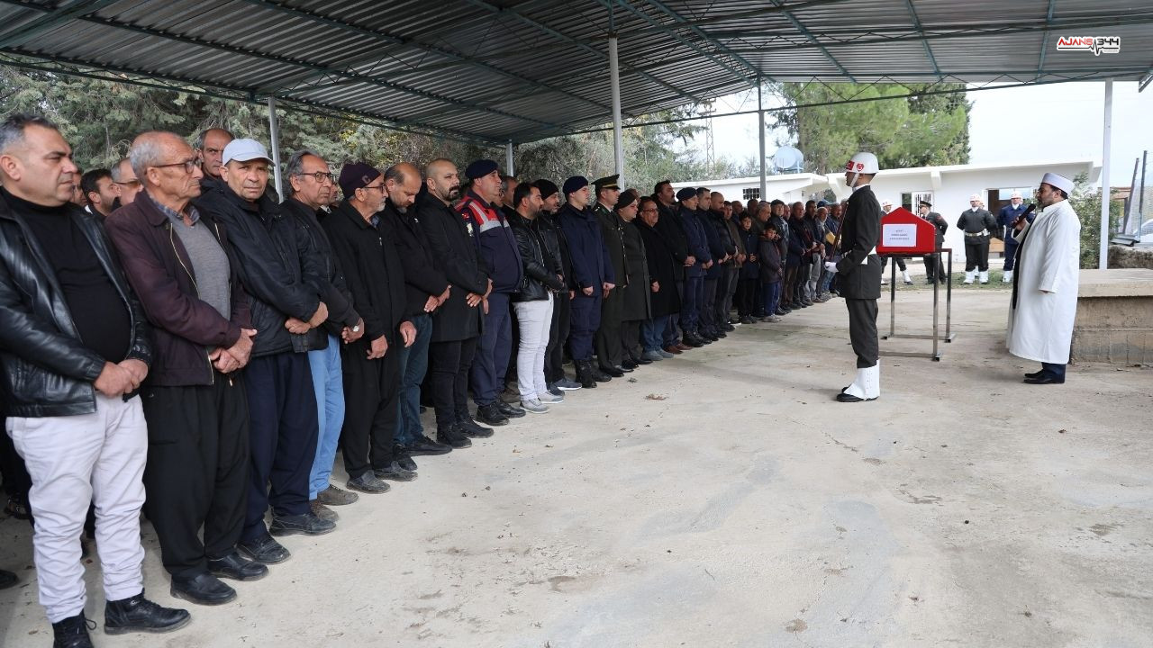 Kıbrıs Gazisi Son Yolculuguna Ugurlandı Ajans344 (1)