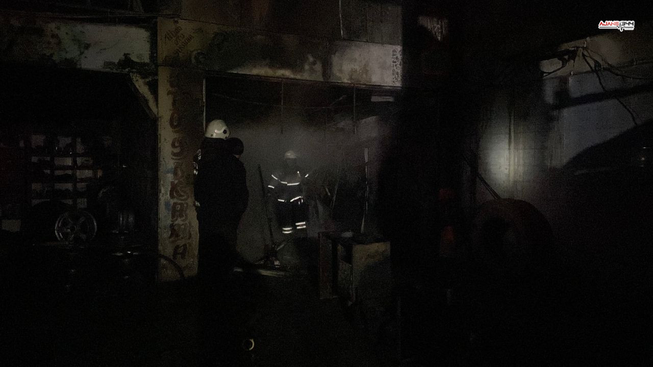 Oto Yıkamacıda Yangın Ajans344 (1)