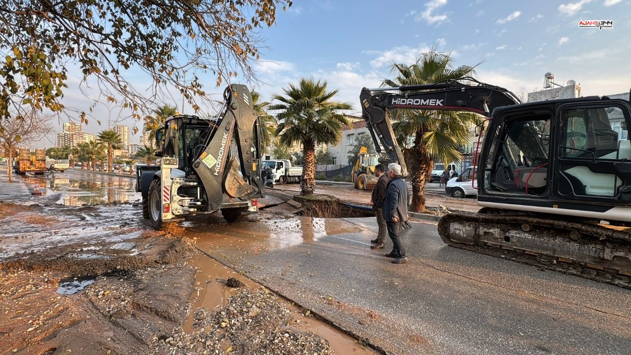 Patlayan Su Borusu Ajans344