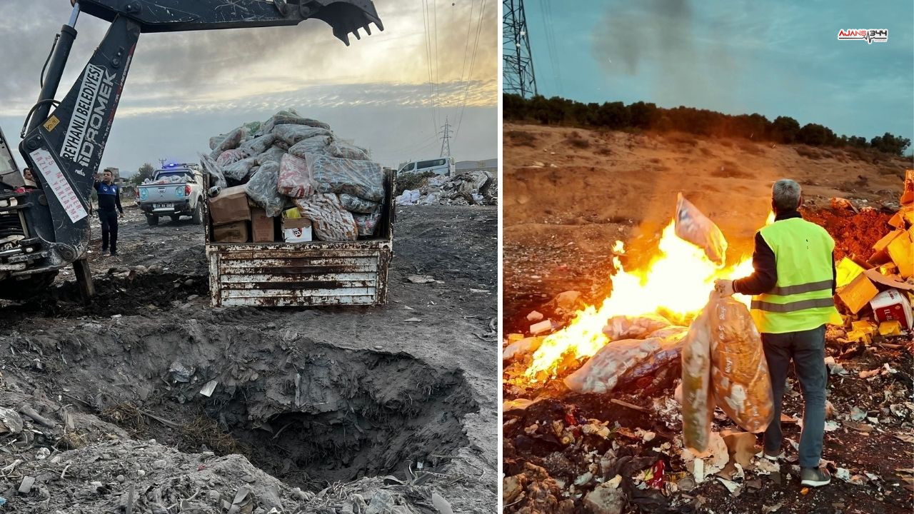 Tarihi Geçm,S Ürünler Imha Edildi Ajasn344