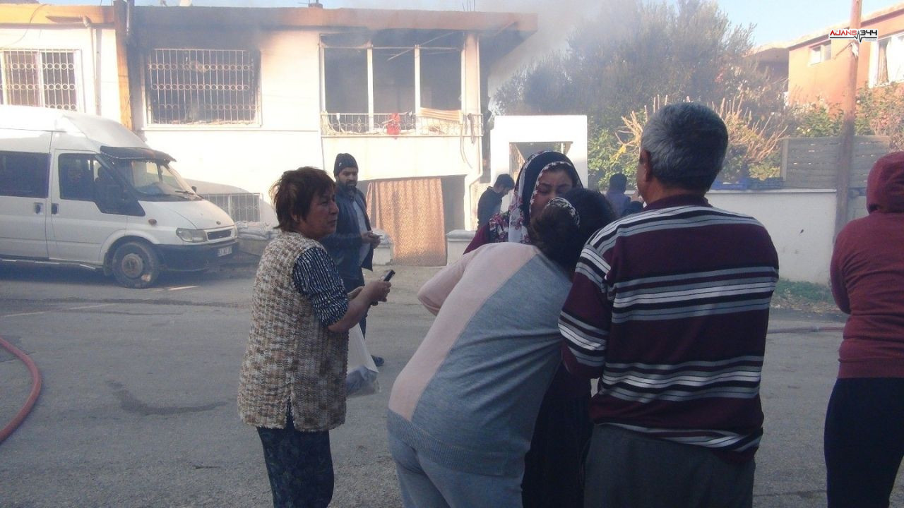 Yangında 2 Çocuk Hayatını Kaybetdi Ajans344 (1)