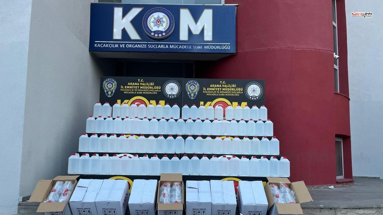 Yılbası Öncesi Kaçak Alkol Operasyonu Ajans344