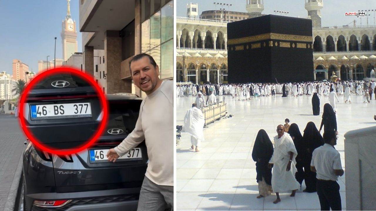 Kahramanmaraşlı Gazeteci Mekke’ye Kendi Aracıyla Gitti