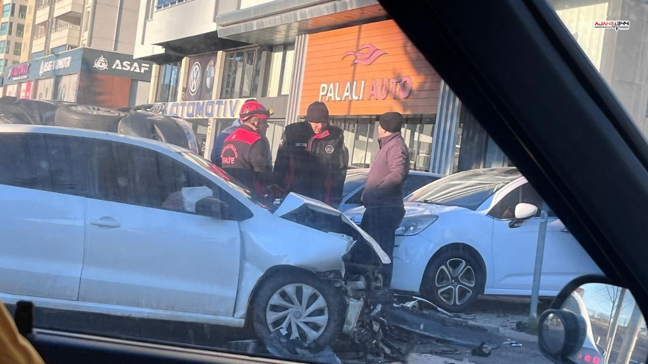 Ağcalı Yokuşu’nda Korkutan Kazada Ekipler Seferber Oldu (2)