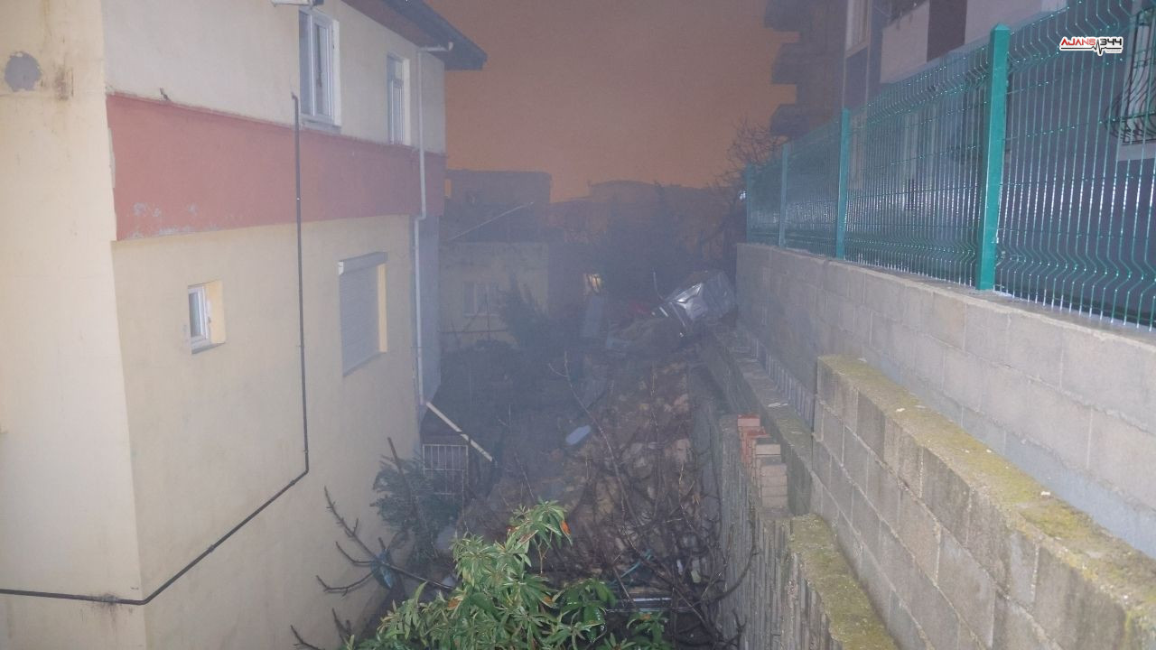 Istinat Duvarı Çöktü Ajans344