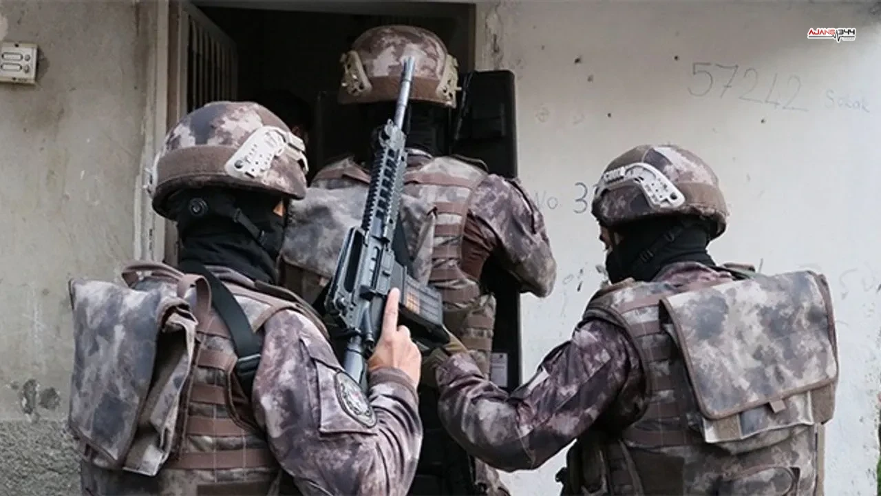 Kahramanmaras Dahil 63 Ilde Yasakli Madde Operasyonu 162 Tutuklama