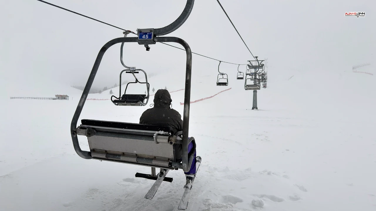 Kahramanmaraş’ta Yedikuyular Kayak Merkezi’ne Yoğun Hafta Sonu İlgisi (4)