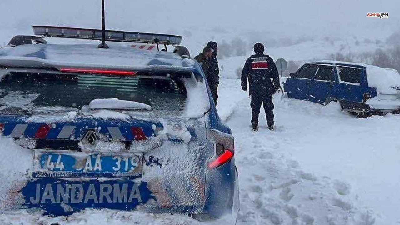 Kar Ve Buzlanmaya Karşı Jandarma Ekipleri Sahada (4)