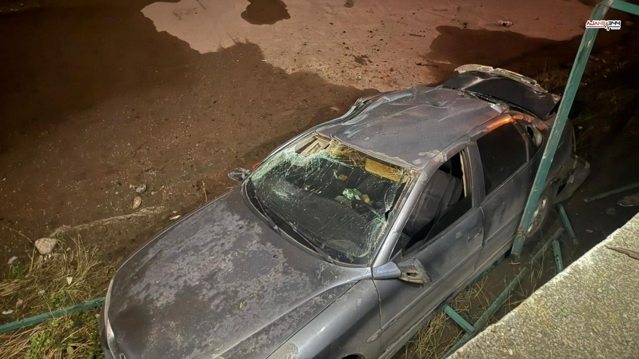 Su Kanalına Uçan Araç Ajans344 (1)