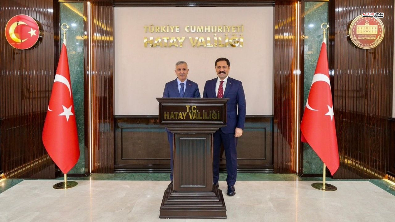 Kahramanmaraş ve Hatay valileri bir araya geldi