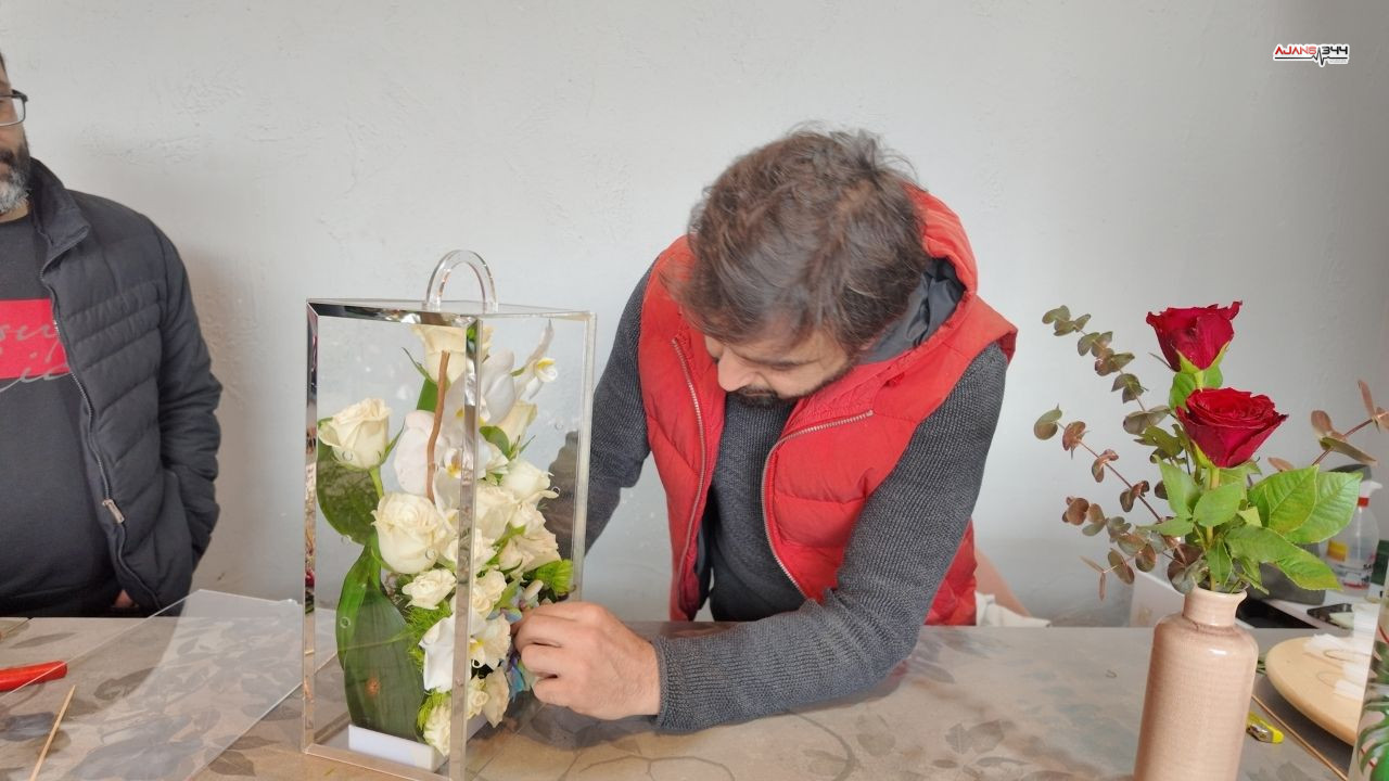 14 Şubat’ta Durgunluk, Kahramanmaraş'ta Çiçek Satışları Geriledi (1)