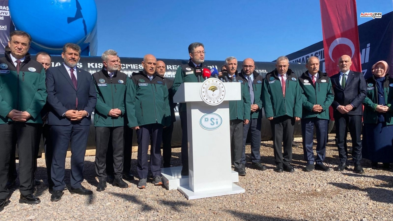 Bakan İbrahim Yumaklı, Kısık İçme Suyu Projesi’nde Saha Çalışmasını Inceledi