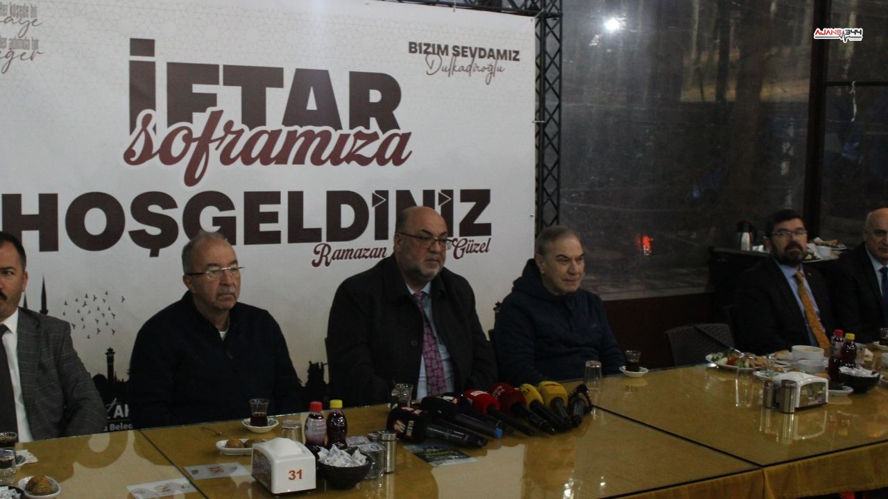 Dulkadiroğlu Belediye Başkanı İftarda Basınla Bir Araya Geldi (1)-1