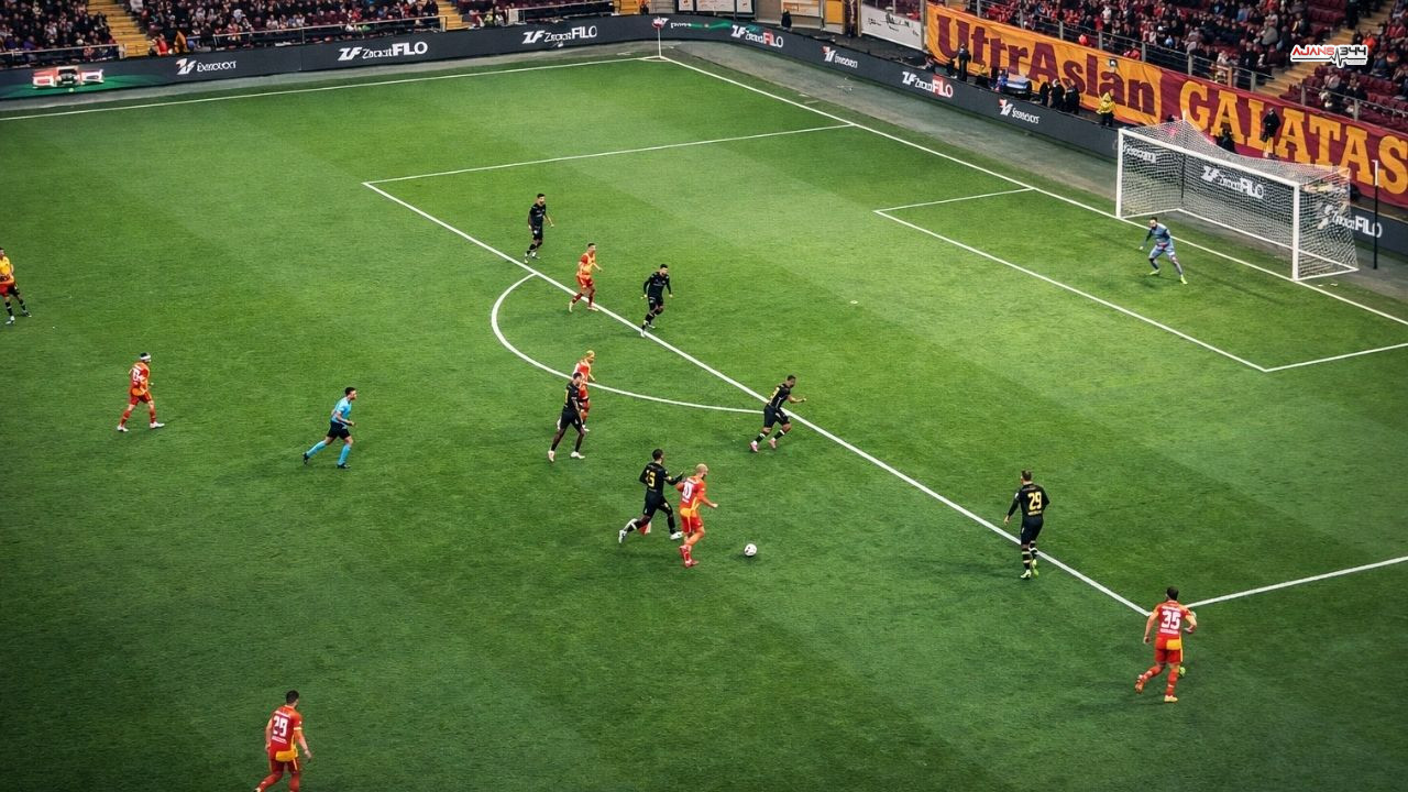 Galatasaray İlk Yarıyı 3 Golle Tamamladı