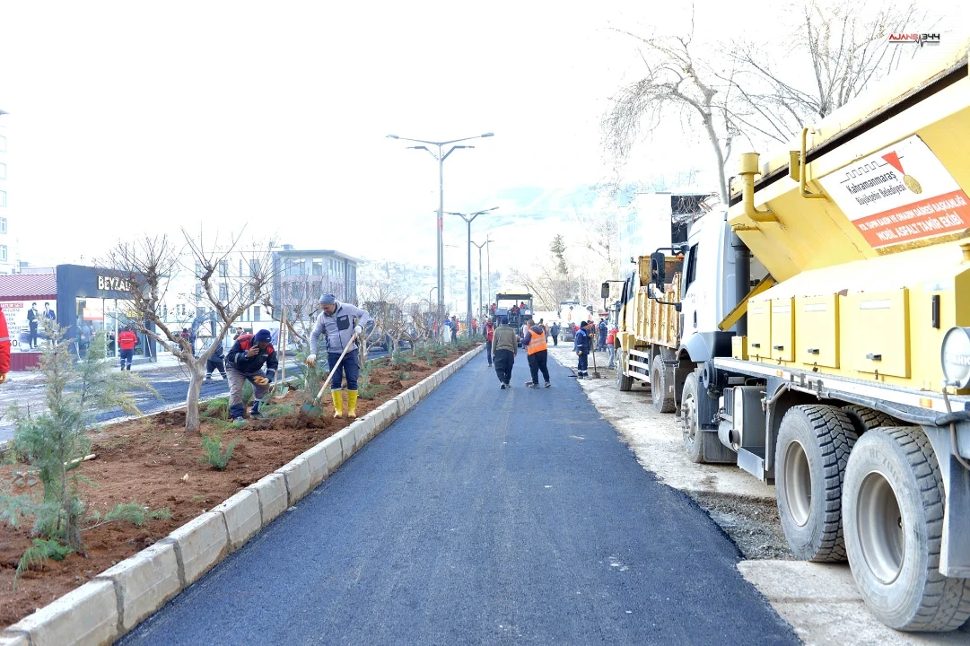 Kahramanmaraş Tarihinde En Büyük Asfalt Hamlesi Başlatıldıtrabzon Bulvarı (8)