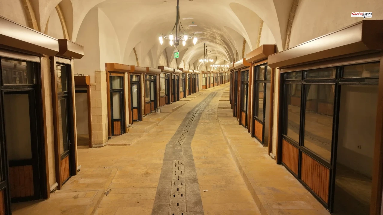 Kahramanmaraş’ın Tarihi Kapalı Çarşı’sı Için Son Hazırlıklar Yapılıyor (4)