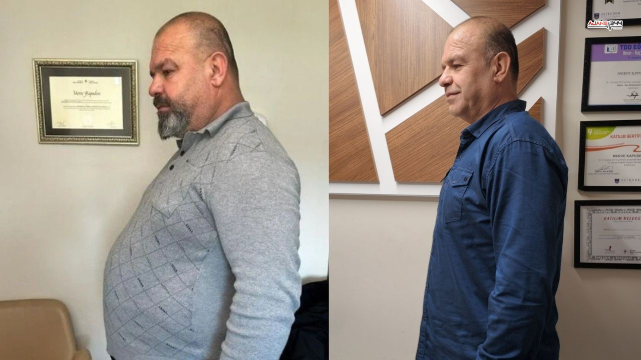 Kahramanmaraş'ta 150 Kiloyla Başladı, 52 Kilo Vererek Adeta Yeniden Doğdu