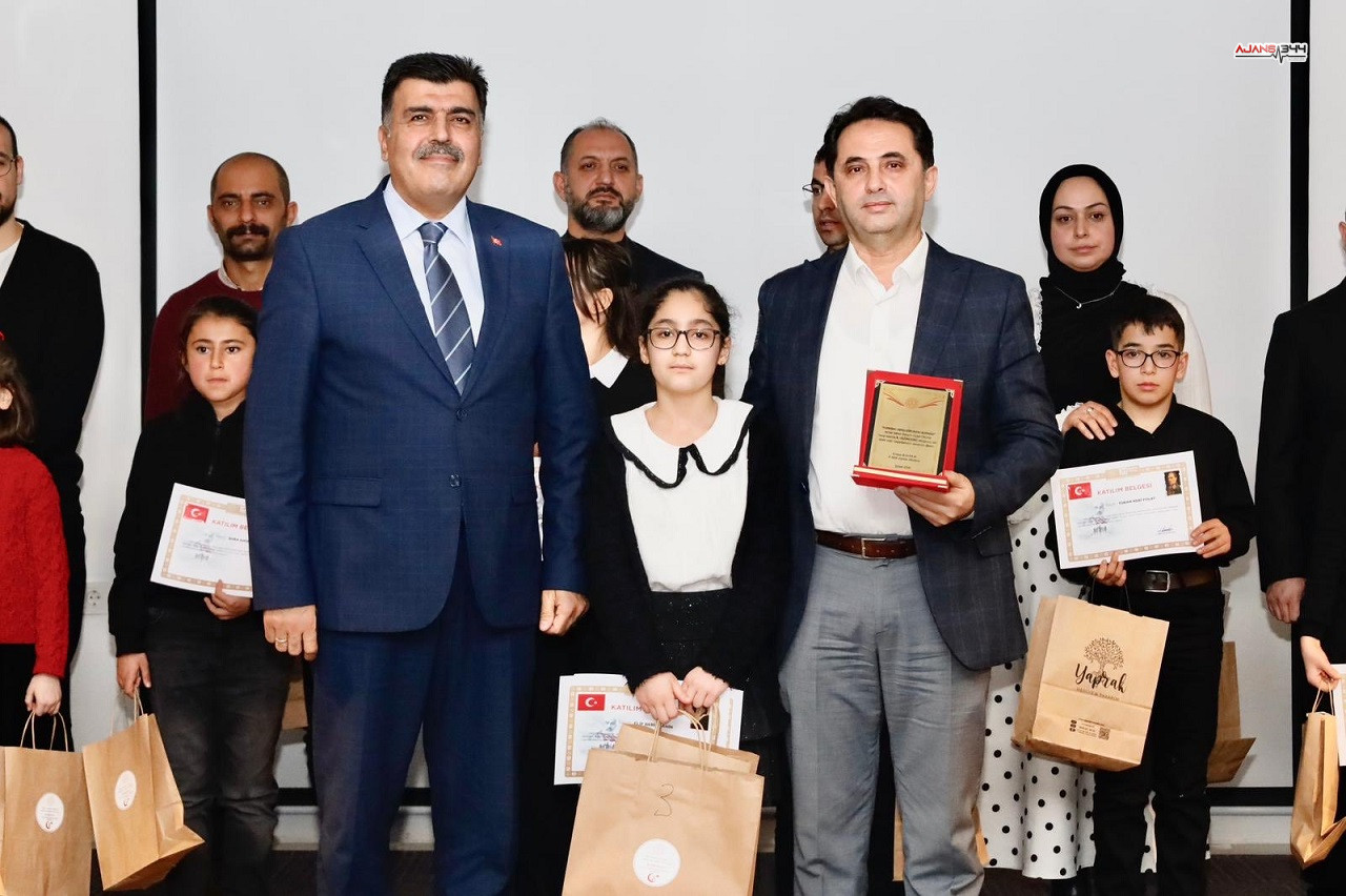 Kahramanmaraş’ta İstiklal Marşı Yarışmasında dereceye girenler belli oldu