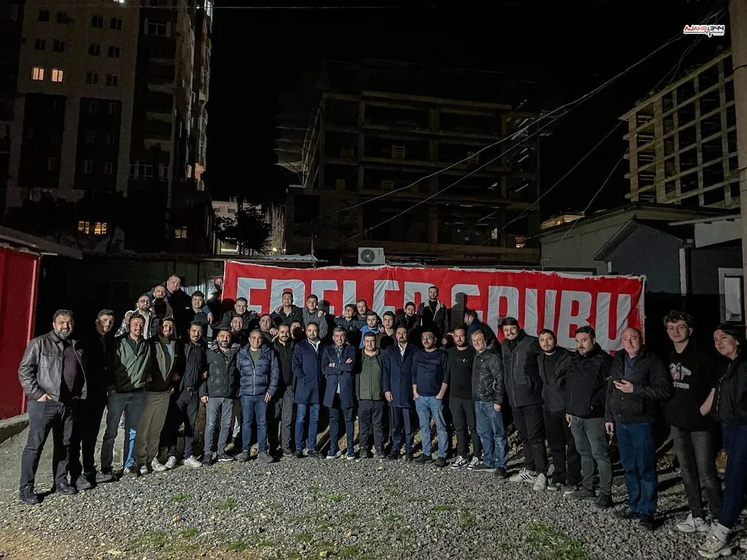 Kulüp Başkanımız Ahmet Gaffar Akarca Ve Kulüp Yöneticilerimiz, Edeler Grubu Taraftar Derneğimi