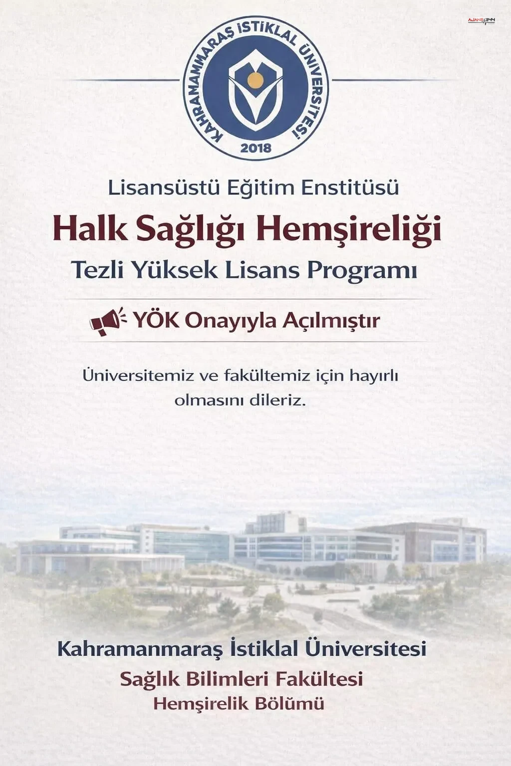 Kiude Halk Sagligi Hemsireligi Tezli Yuksek Lisans Programi Acildi