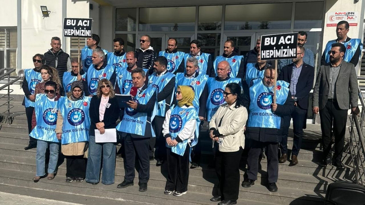 Türk Eğitim Sen “Öğretmenlerin Can Güvenliği Ciddi Tehdit Altında”