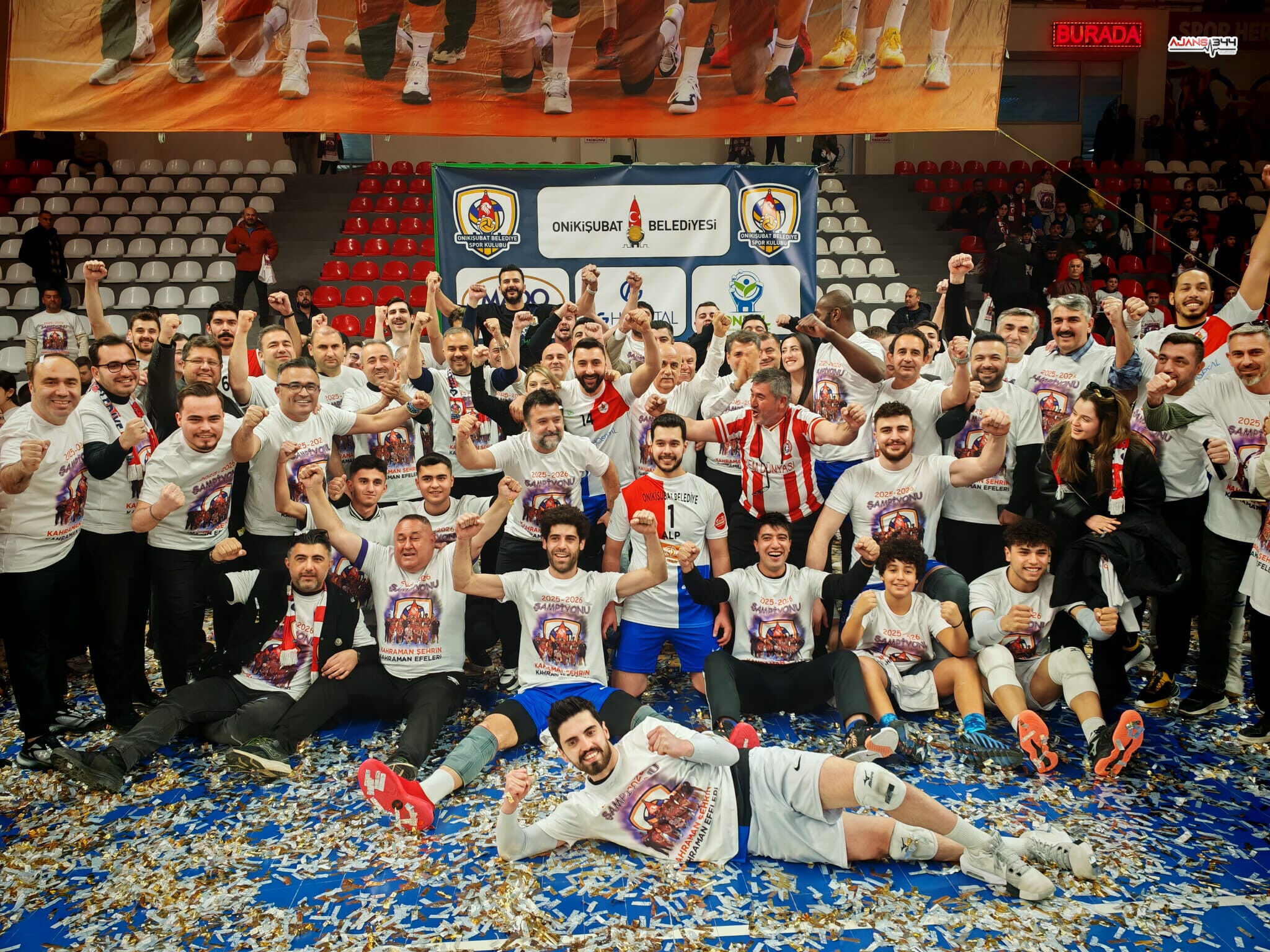 Onikişubat Belediyespor Efeler Liginde