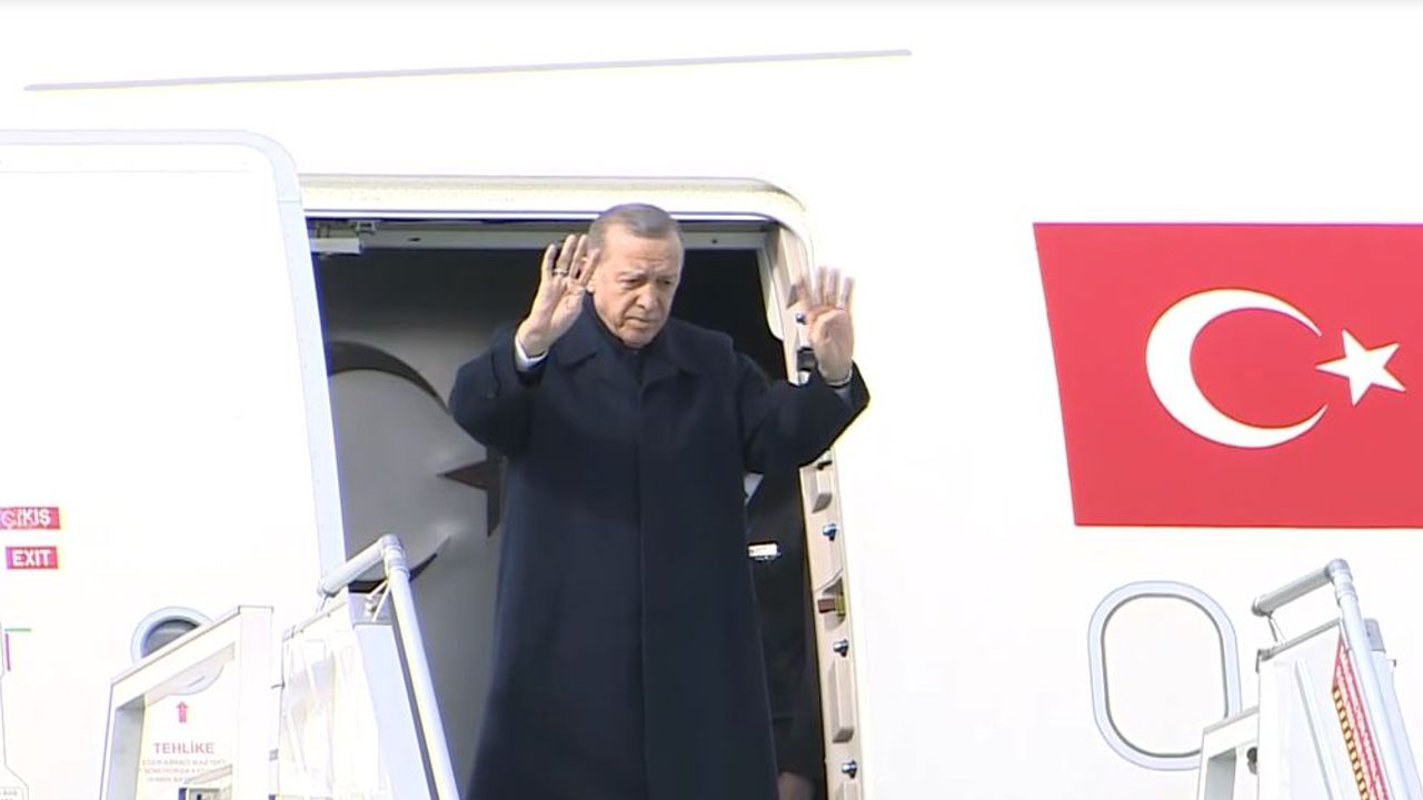 Cumhurbaşkanı Erdoğan, Berlin'e gitti