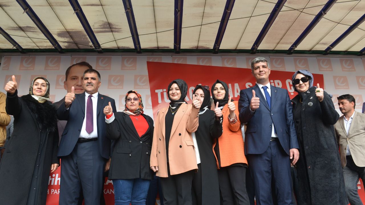 Yeniden Refah Partisi Türkoğlu Seçim Koordinasyon Merkezi Açılışı